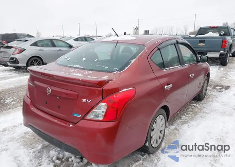 2016 Nissan Versa 1.6 S/1.6 S+/1.6 Sl/1.6 Sv z USA, uszkodzony, nr VIN 3N1CN7AP0GL880362